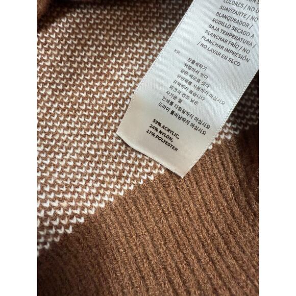 Aelfric Eden Mens Size M Brown Skull Back Graphic Sweater - Picture 6 of 10